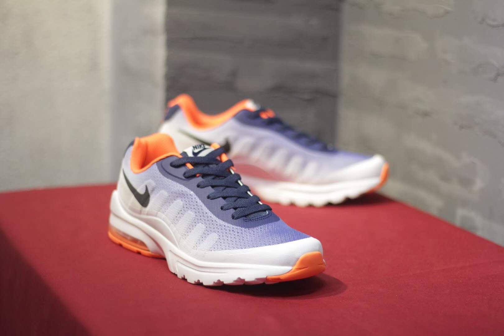 Nike Air Max Invigor Print 95 Blue White Orange Shoes